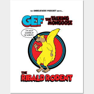 Gef the Talking Mongoose Posters and Art